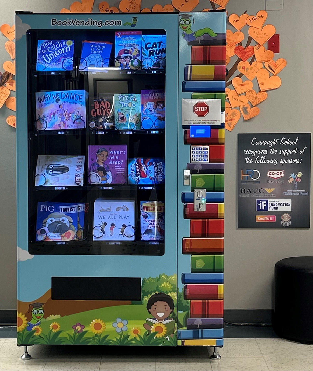 Connaught Boiok Vending machine